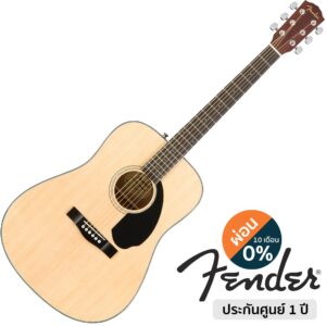 Fender© Acoustic Guitar กีตาร์โปร่ง 41 นิ้ว ไม้ท็อปโซลิดสปรูซ รุ่น CD60S