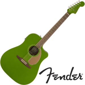 Fender© กีตาร์โปร่งไฟฟ้า Redondo Player (Califonia Series) + ปิ๊กอัพ Fishman©